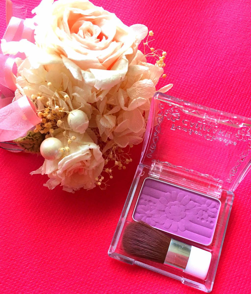 【旧品】パウダーチークス/キャンメイク/パウダーチークを使ったクチコミ(1枚目)