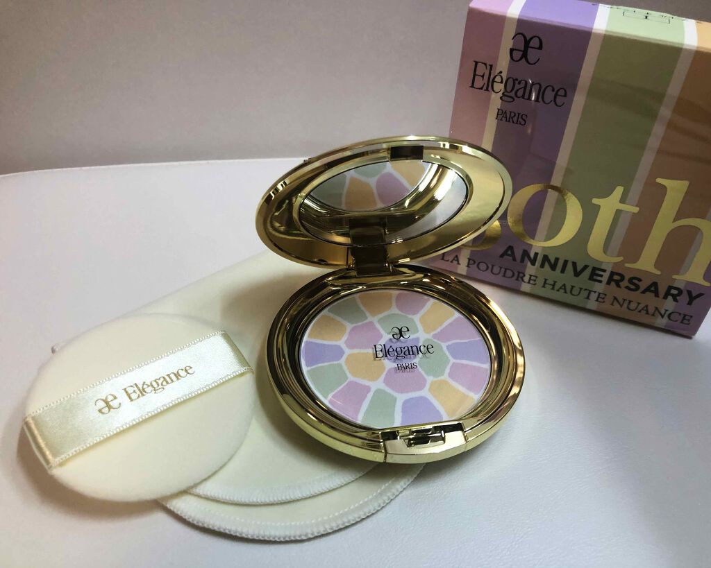 ラ プードル オートニュアンス/Elégance/プレストパウダーを使ったクチコミ(3枚目)