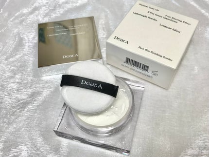 フェイス ブラー フィニッシング パウダー/Dear.A/ルースパウダーを使ったクチコミ(1枚目)