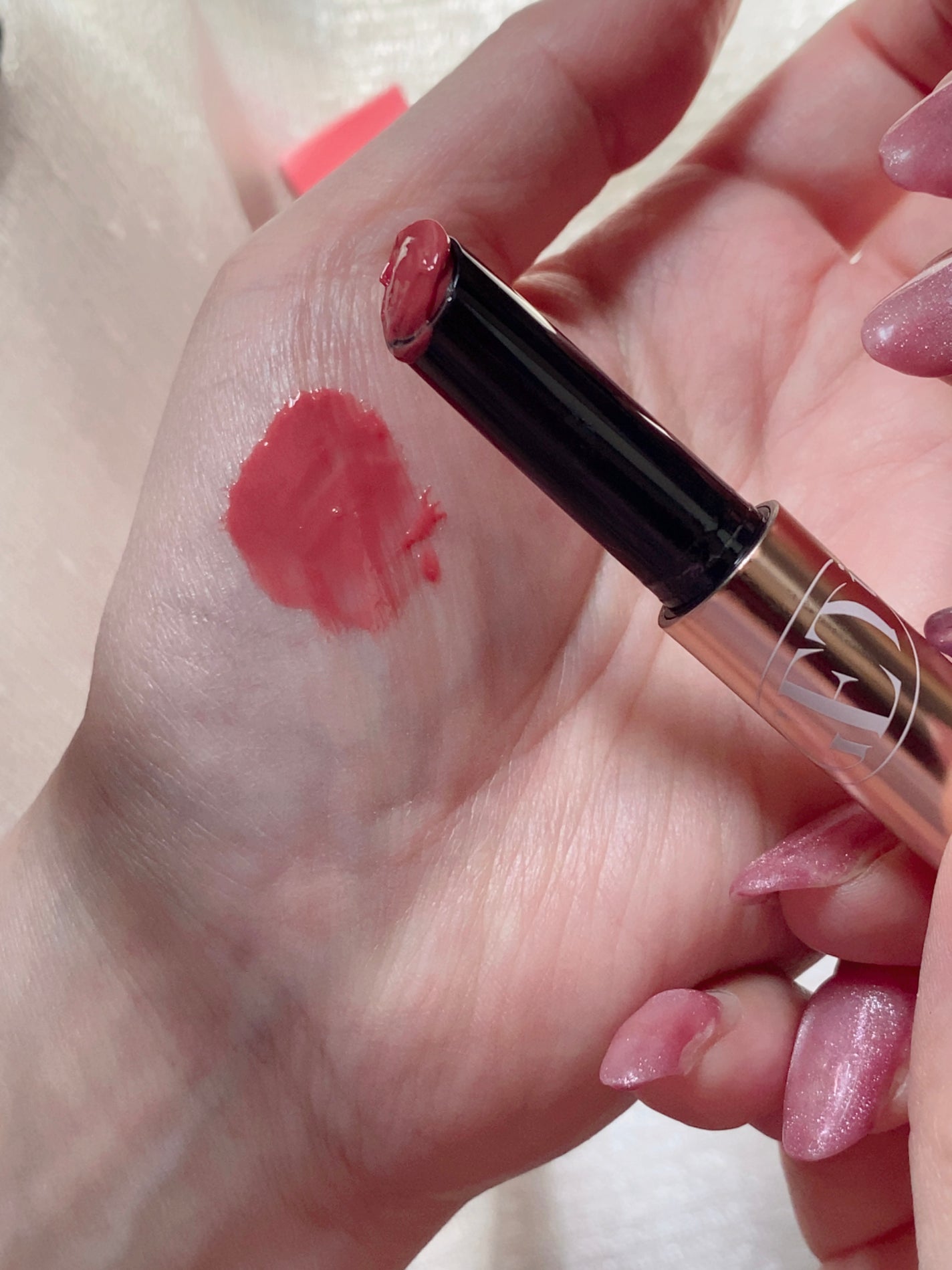 ゲットイットティントグレーズバーム/TONYMOLY/リップティントを使ったクチコミ(4枚目)