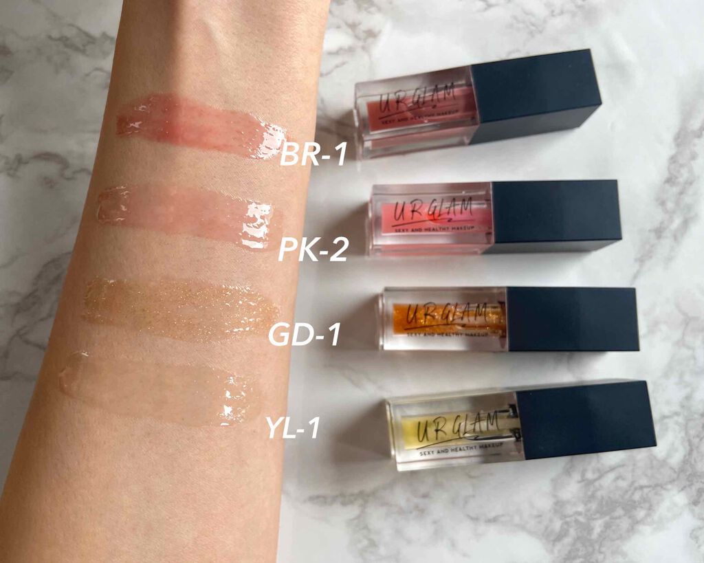 UR GLAM　LIP OIL/U R GLAM/リップグロスを使ったクチコミ（2枚目）