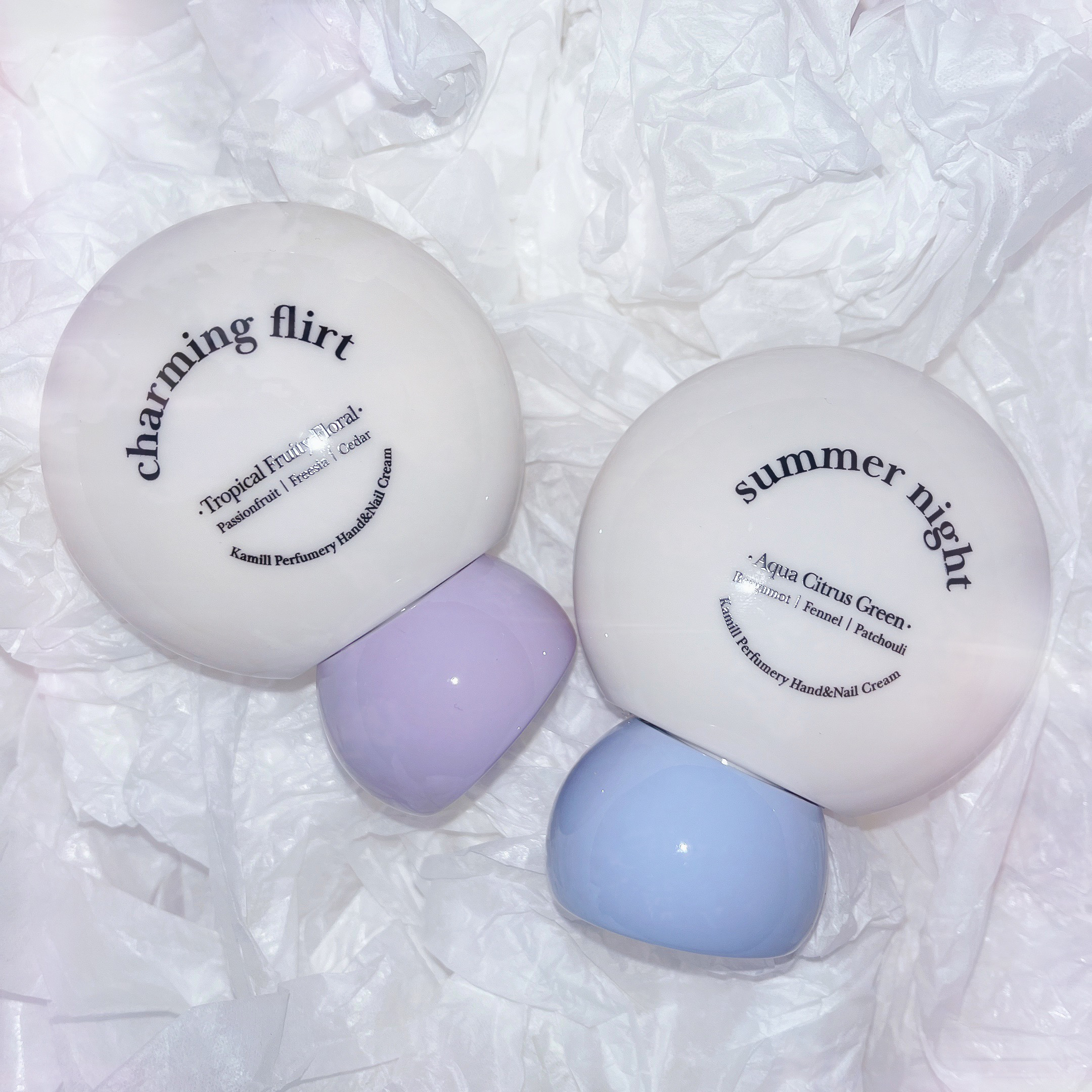 パフューマリー ハンド＆ネイルクリーム サマーナイト 50ml/カミール/ハンドクリームを使ったクチコミ（1枚目）