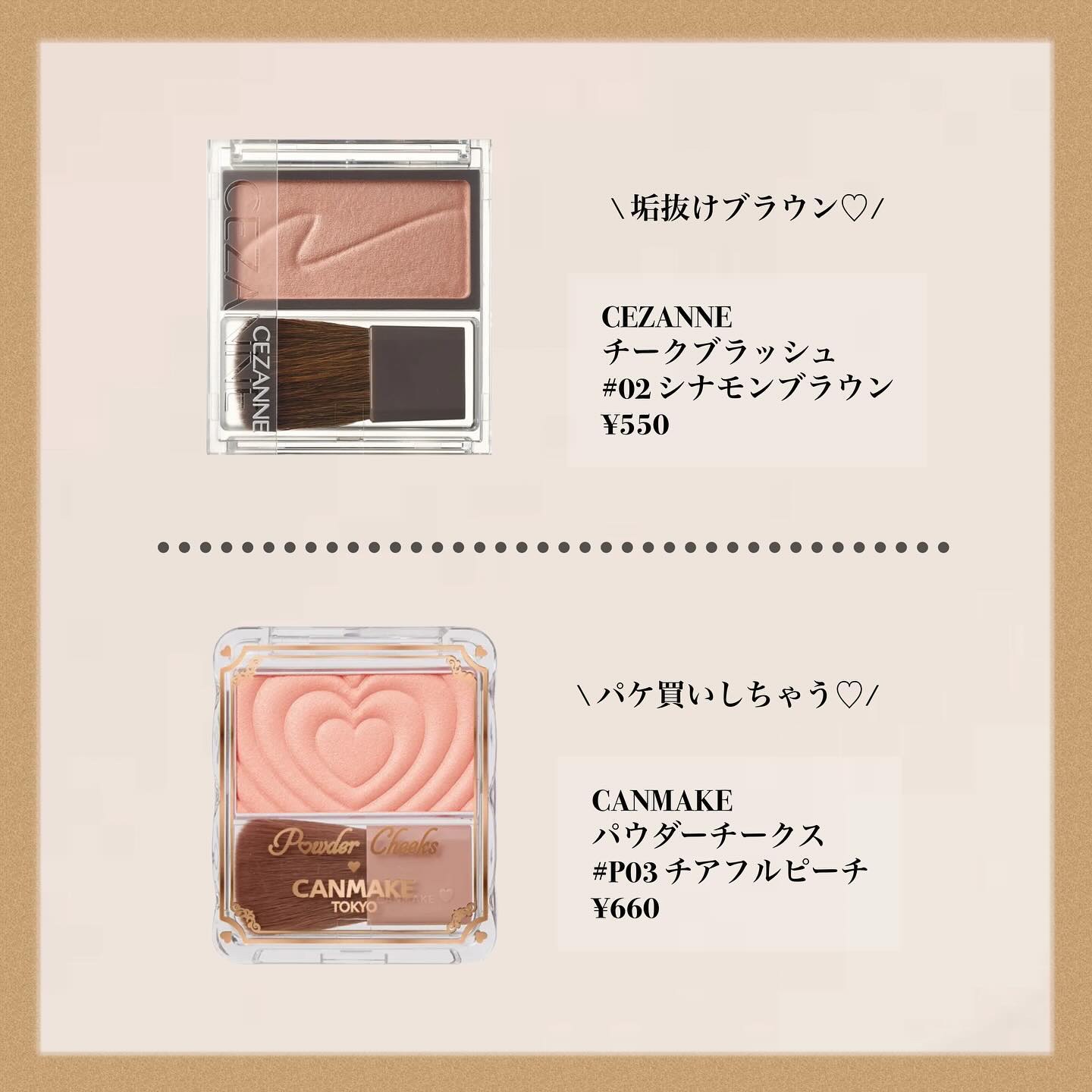 ネーミング フラッフィーパウダーブラッシュ/NAMING./パウダーチークを使ったクチコミ（2枚目）