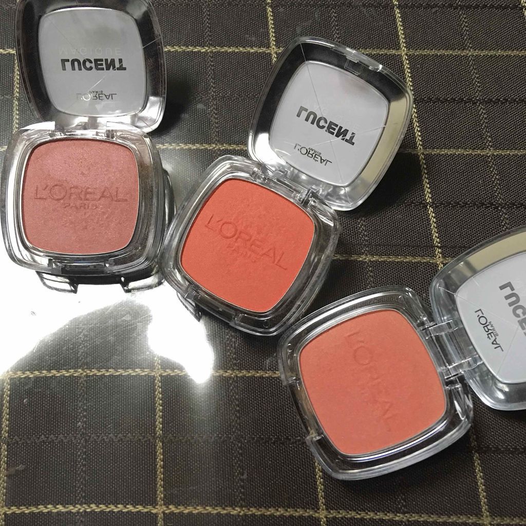 ルーセントマジック パウダーブラッシュ/ロレアル パリ/パウダーチークを使ったクチコミ(1枚目)