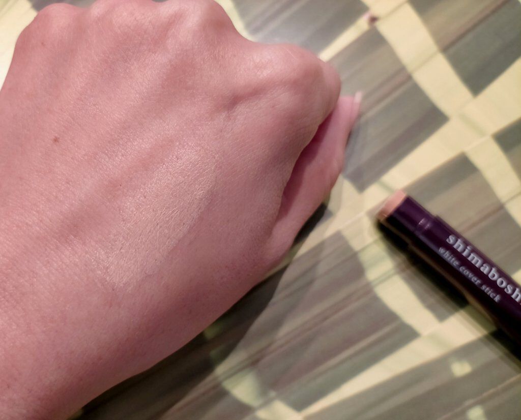 ホワイトカバースティック/shimaboshi/化粧下地を使ったクチコミ（3枚目）