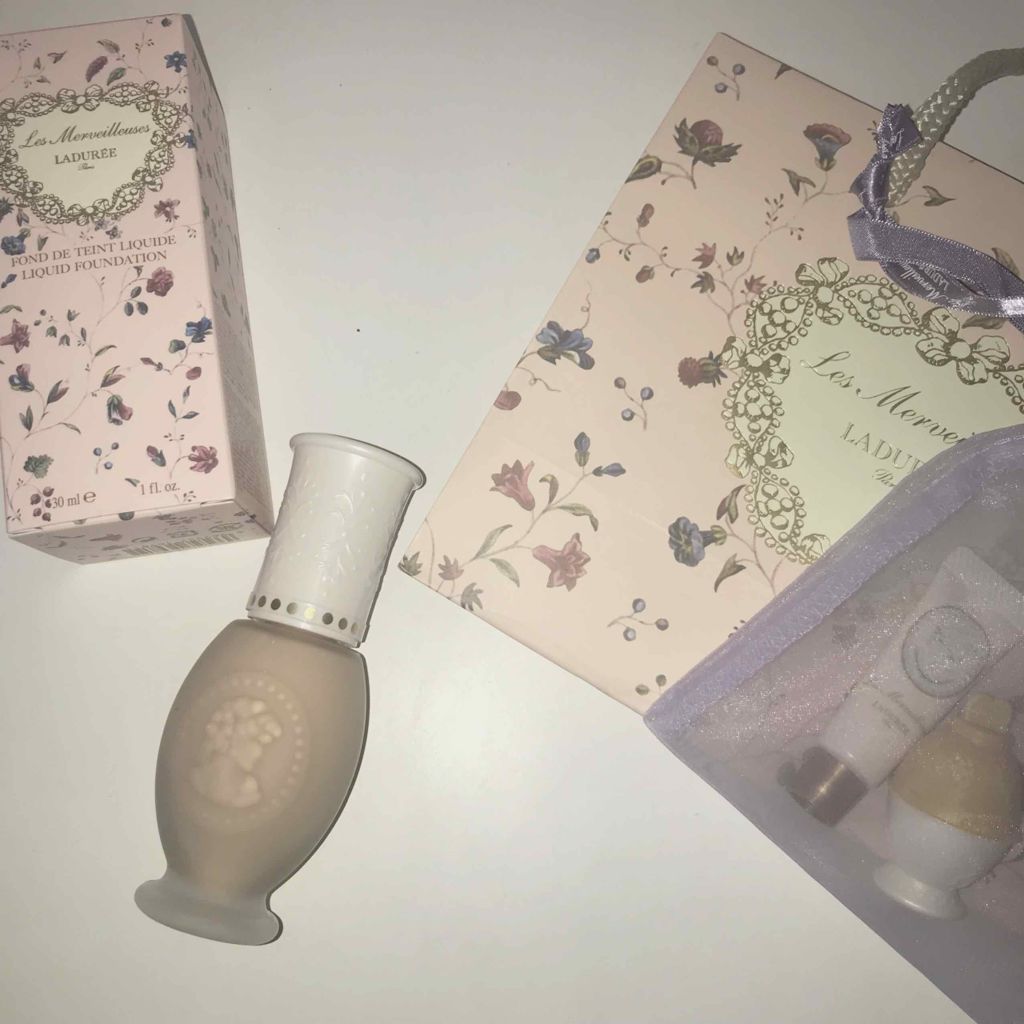 リクイド ファンデーション/レ・メルヴェイユーズ ラデュレ/リキッドファンデーションを使ったクチコミ(1枚目)