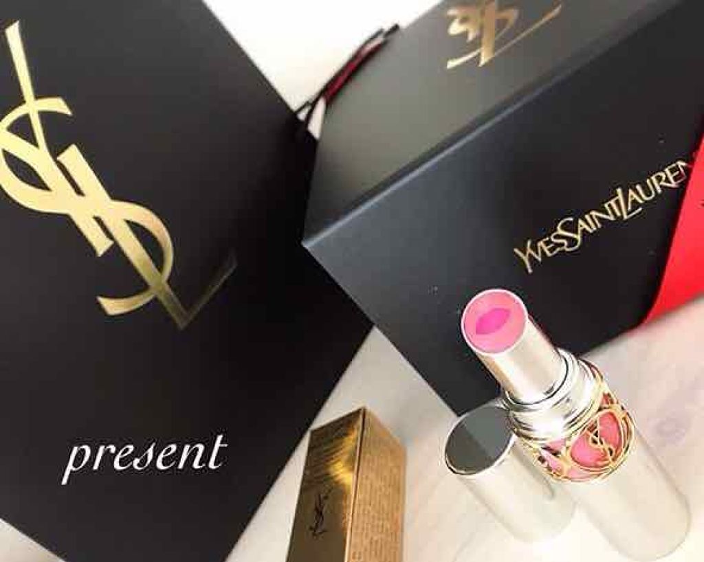 ヴォリュプテ ティントインバーム/YVES SAINT LAURENT BEAUTE/口紅を使ったクチコミ（1枚目）