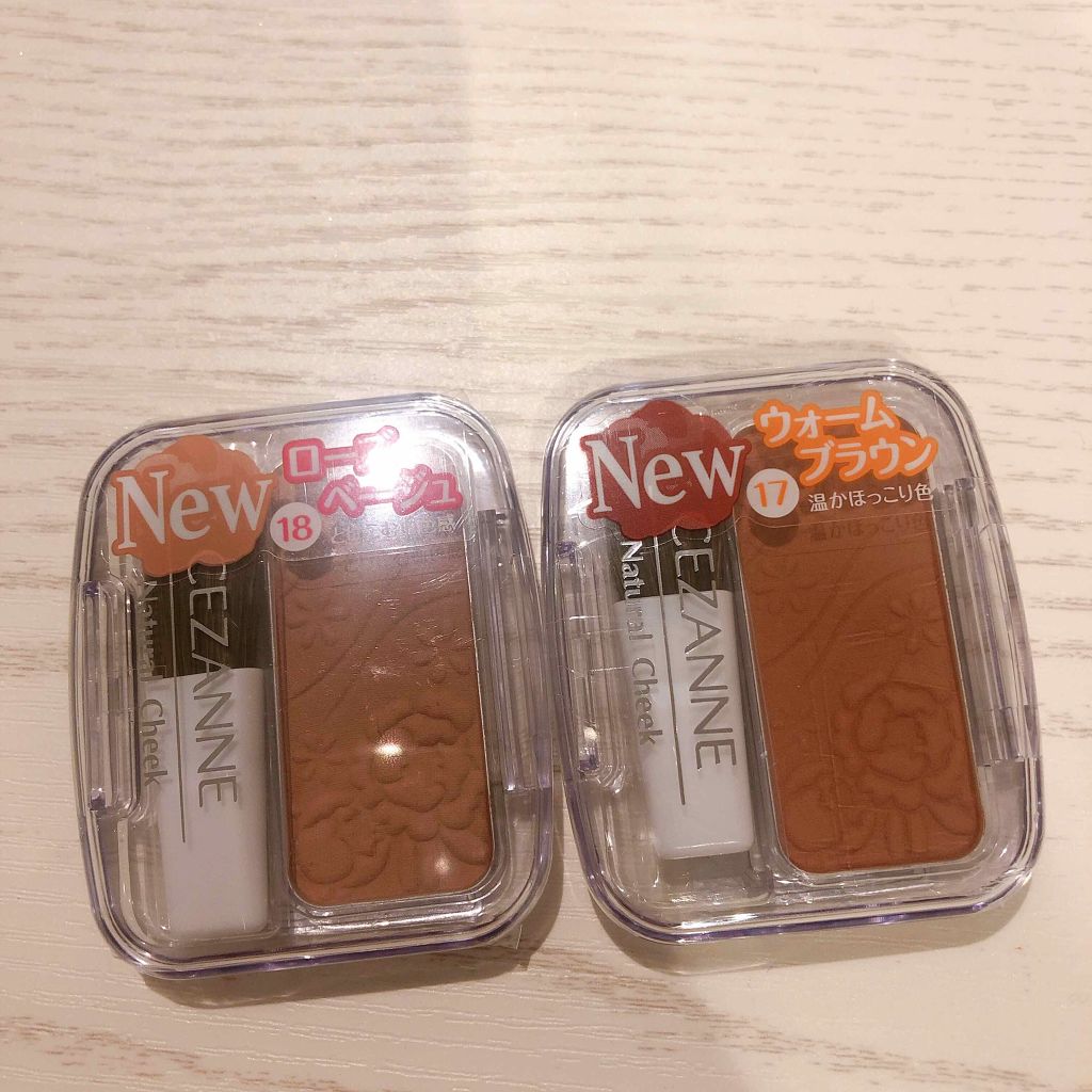 ナチュラル チークN/CEZANNE/パウダーチークを使ったクチコミ(2枚目)