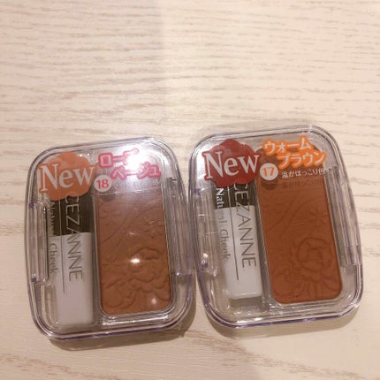 ナチュラル チークN/CEZANNE/パウダーチークを使ったクチコミ(2枚目)