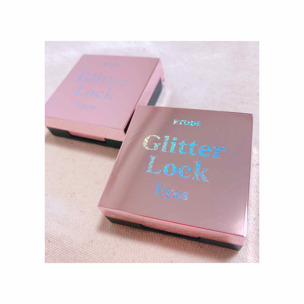 グリッターロックアイズ/ETUDE/単色アイシャドウを使ったクチコミ（1枚目）