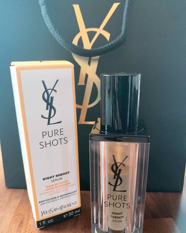 メモ.
Yves Saint Laurent 
PURE SHOTS NIGHT REBOOT SERUM
初めて基礎化粧品デパコス手を出しました、、、
ちょうど1ヶ月くらい使ったのでレポ
とにかくたっ