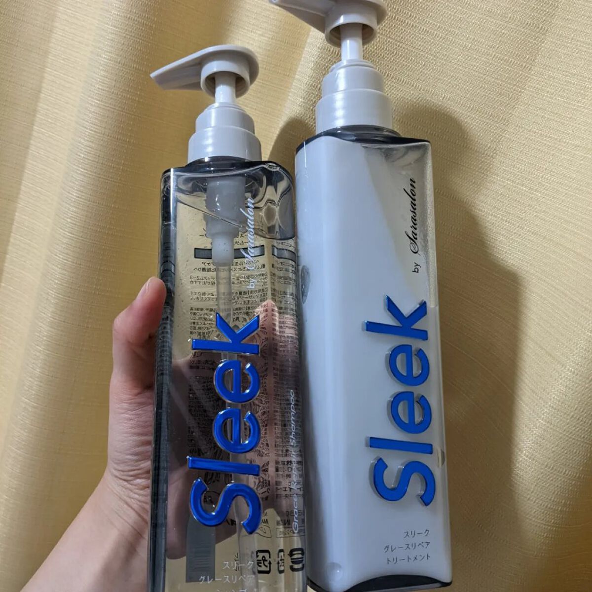 グレースリペアシャンプー／トリートメント/スリーク by サラサロン/市販シャンプーを使ったクチコミ（1枚目）