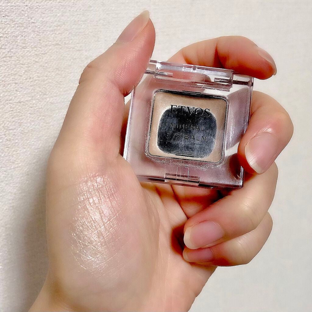 ミネラルアイバーム/エトヴォス/ジェル・クリームアイシャドウを使ったクチコミ(4枚目)