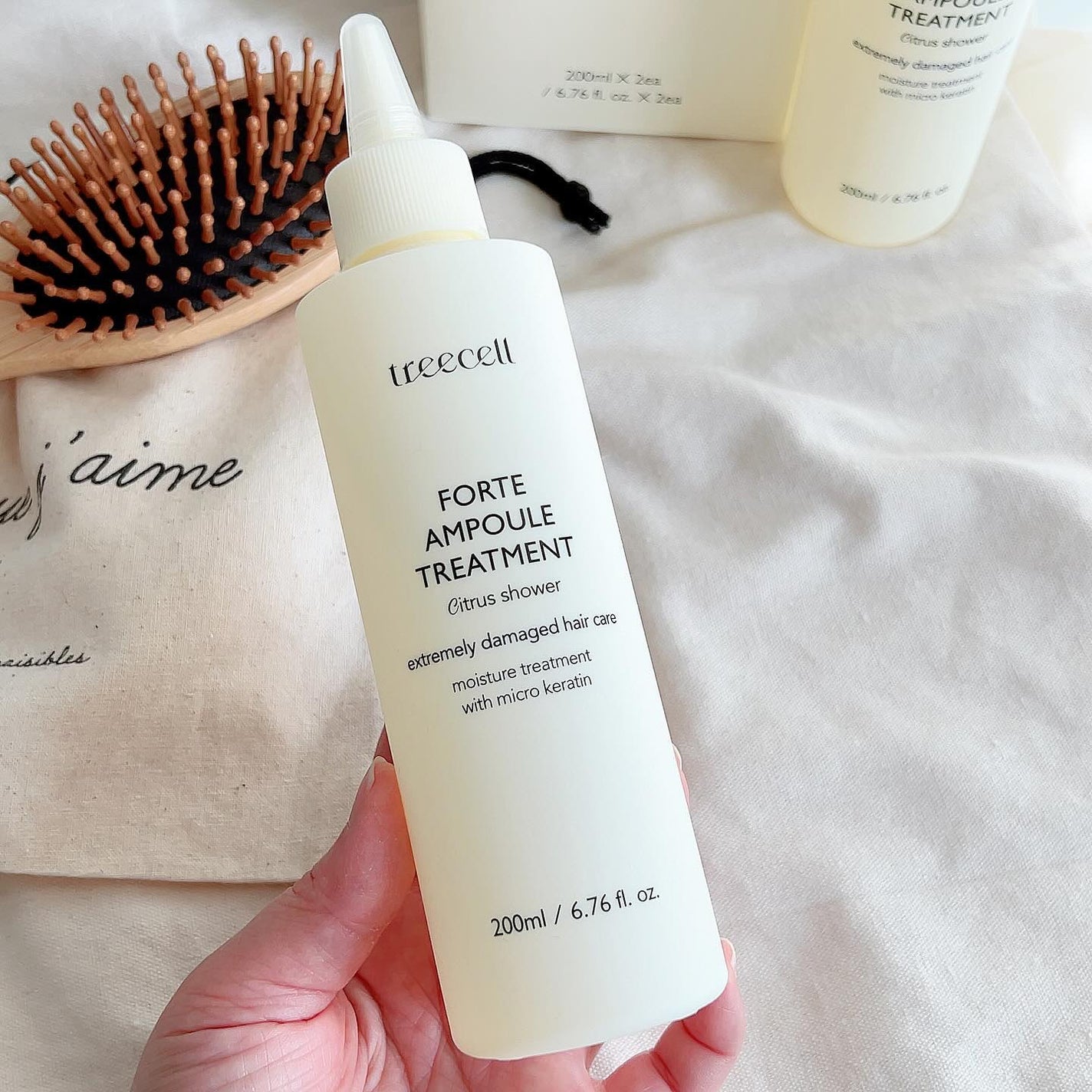 フォルテ アンプル トリートメント/treecell/洗い流すヘアトリートメントを使ったクチコミ(3枚目)