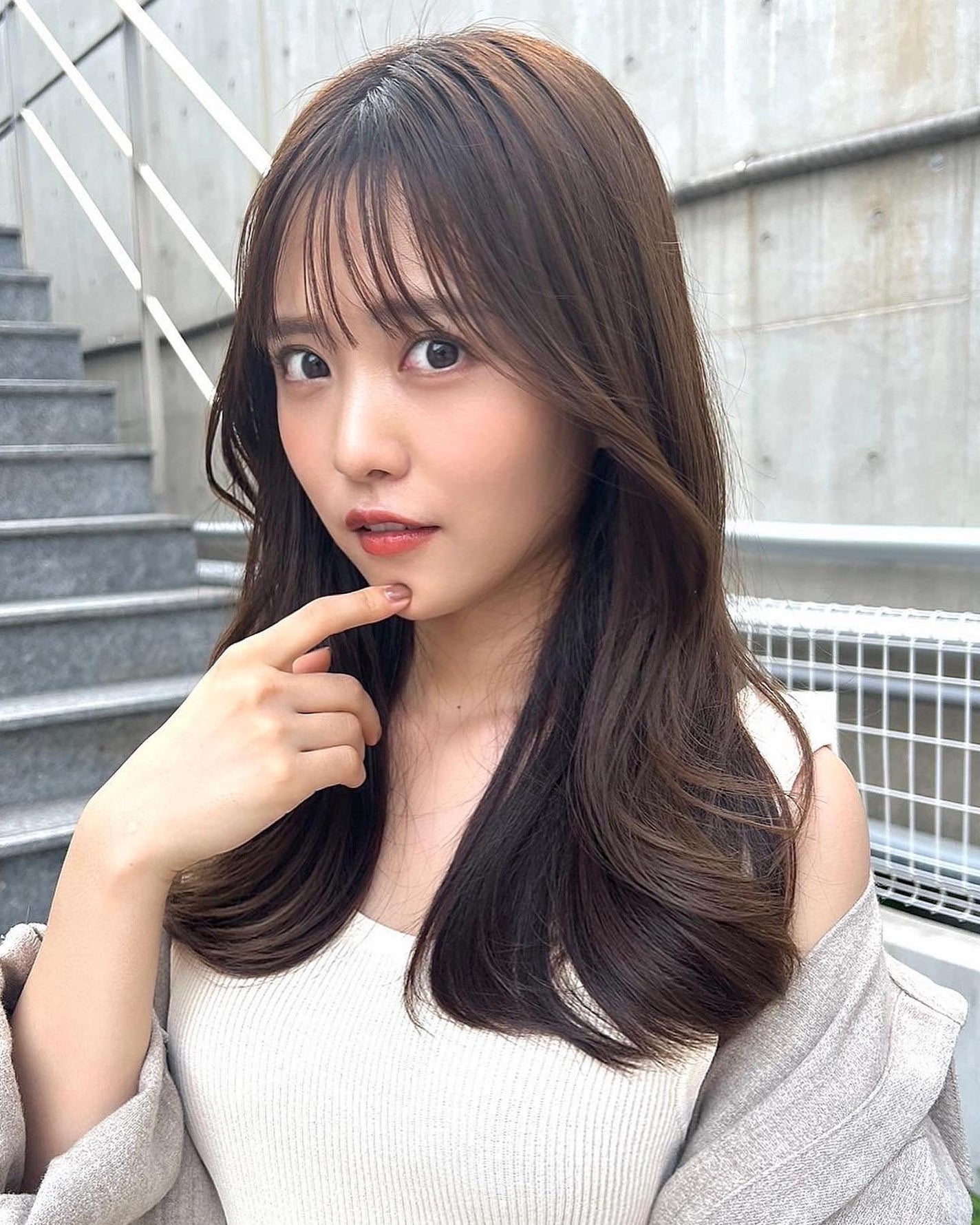 HARUNA on LIPS 「巻き方で変わる‼️色んな巻き方を楽しめます♪.🙋🏼♀️私の載..」(2枚目)