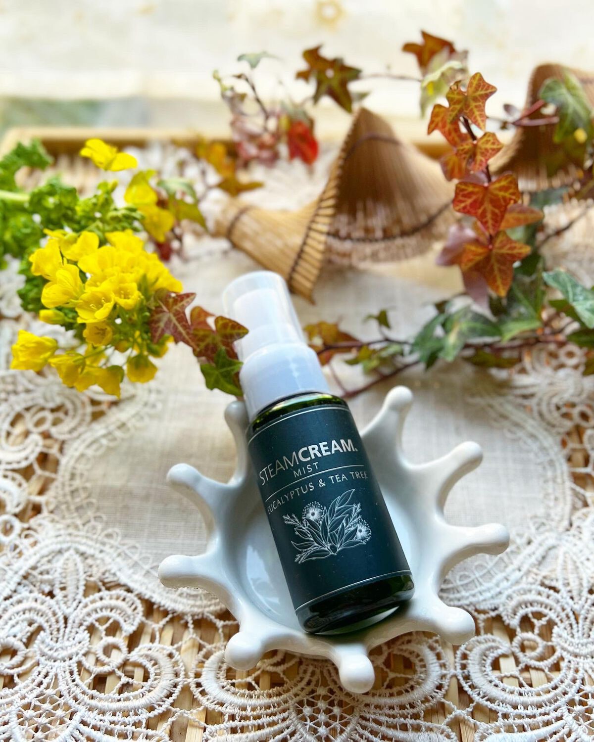 スチームクリームミストET(ユーカリ&ティーツリー)/STEAMCREAM/ミスト状化粧水を使ったクチコミ（3枚目）