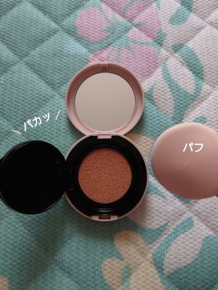 クッションファンデーション/CEZANNE/クッションファンデーションを使ったクチコミ(4枚目)