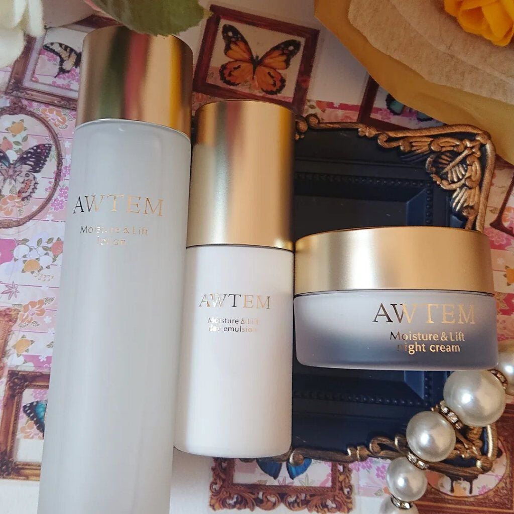 オーテ モイスチャー&リフト ナイトクリーム /AWTEM/フェイスクリームを使ったクチコミ(8枚目)