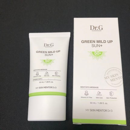 グリーンマイルドアップサンプラス/Dr.G/日焼け止めクリームを使ったクチコミ(6枚目)