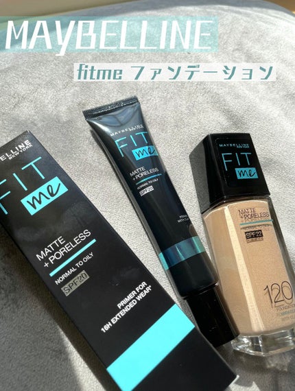 フィットミー リキッドファンデーション R/MAYBELLINE NEW YORK/リキッドファンデーションを使ったクチコミ(1枚目)