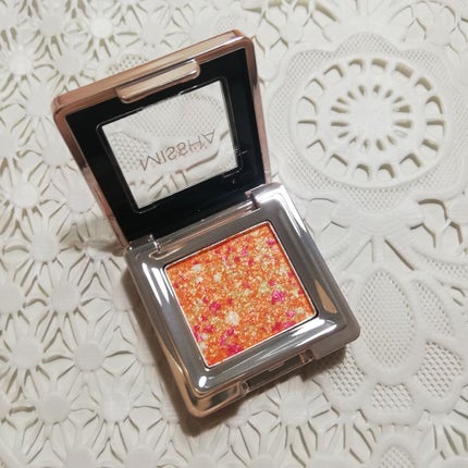 グリッタープリズム シャドウ/MISSHA/グリッターを使ったクチコミ(1枚目)