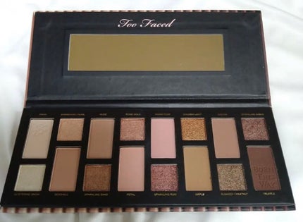 ボーン ディス ウェイ ザ ナチュラル ヌード アイシャドウ パレット/Too Faced/アイシャドウパレットを使ったクチコミ(6枚目)