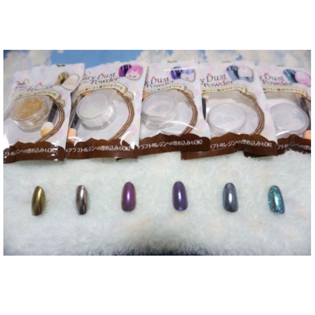 クレヨン フェアリーダストパウダー/キャンドゥ/ネイル用品を使ったクチコミ(3枚目)