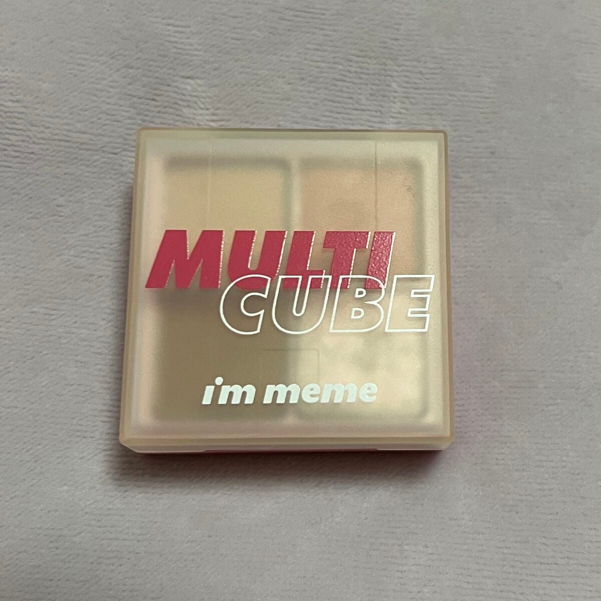 マルチキューブ/i’m meme/アイシャドウパレットを使ったクチコミ(3枚目)