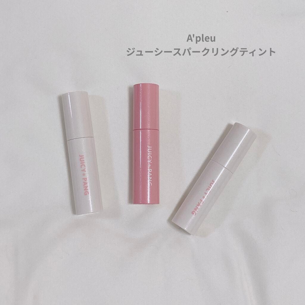 アピュー ジューシーパン スパークリングティント/A’pieu/口紅を使ったクチコミ(1枚目)