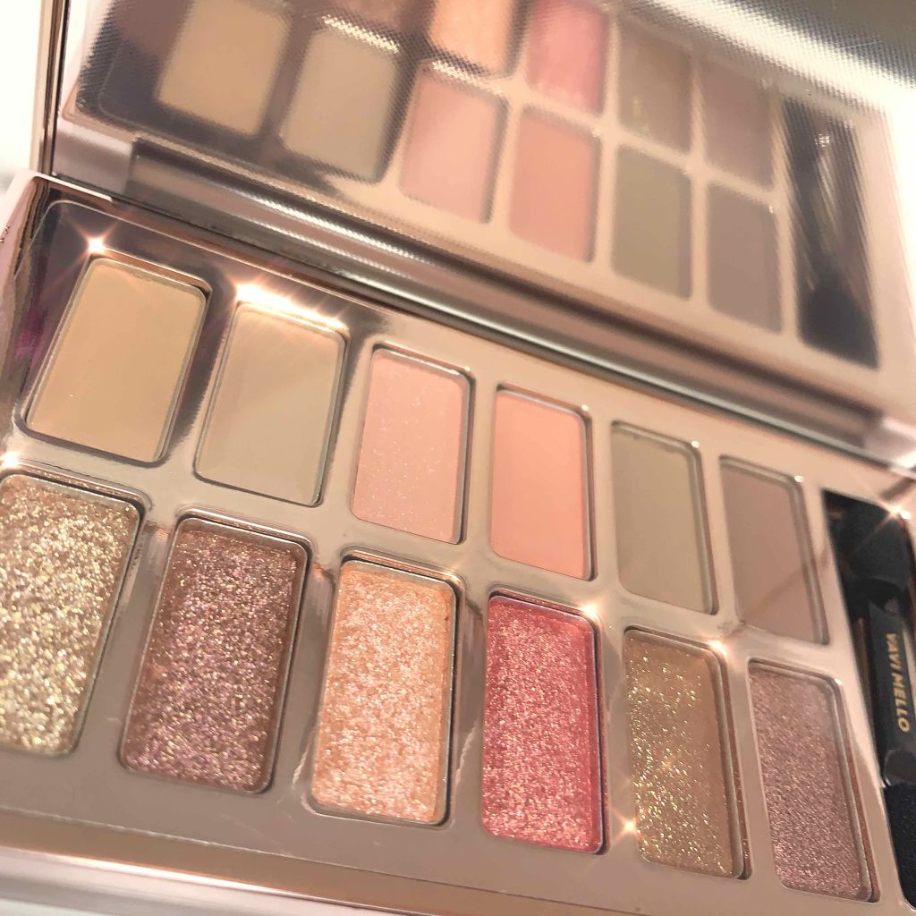 バレンタインボックス3ローズモーメント/VAVI MELLO/アイシャドウパレットを使ったクチコミ(2枚目)