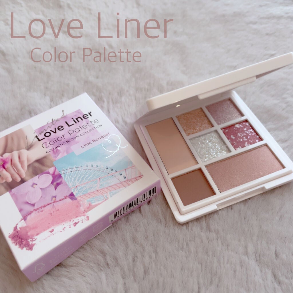 ラブ・ライナー アイカラーパレット ロマンティックブルームコレクション<アイシャドウ>/ラブ・ライナー/アイシャドウパレットを使ったクチコミ(1枚目)