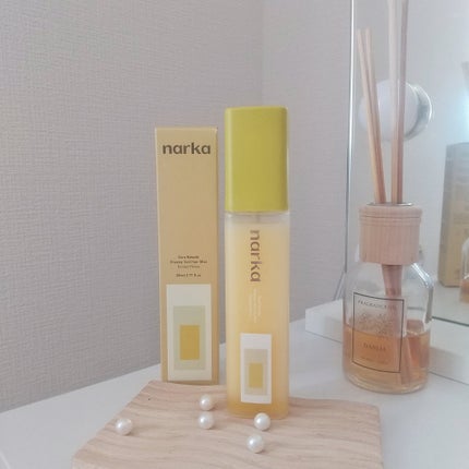 クリーミーベールヘアミスト サンセットハニー/narka/ヘアミストを使ったクチコミ(6枚目)