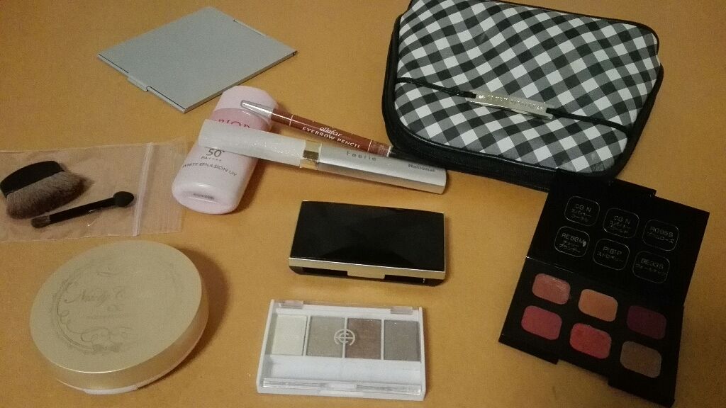 エクスクィシテ アイブローパレット/DAISO/パウダーアイブロウを使ったクチコミ（1枚目）