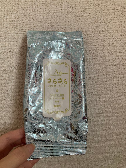 NIDさらさらパウダーシートS/NID(日本ドラッグチェーン)/ボディシートを使ったクチコミ(1枚目)