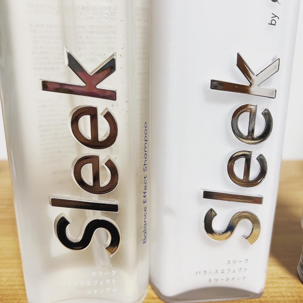 バランスエフェクトシャンプー/トリートメント/スリーク by サラサロン/市販シャンプーを使ったクチコミ(2枚目)