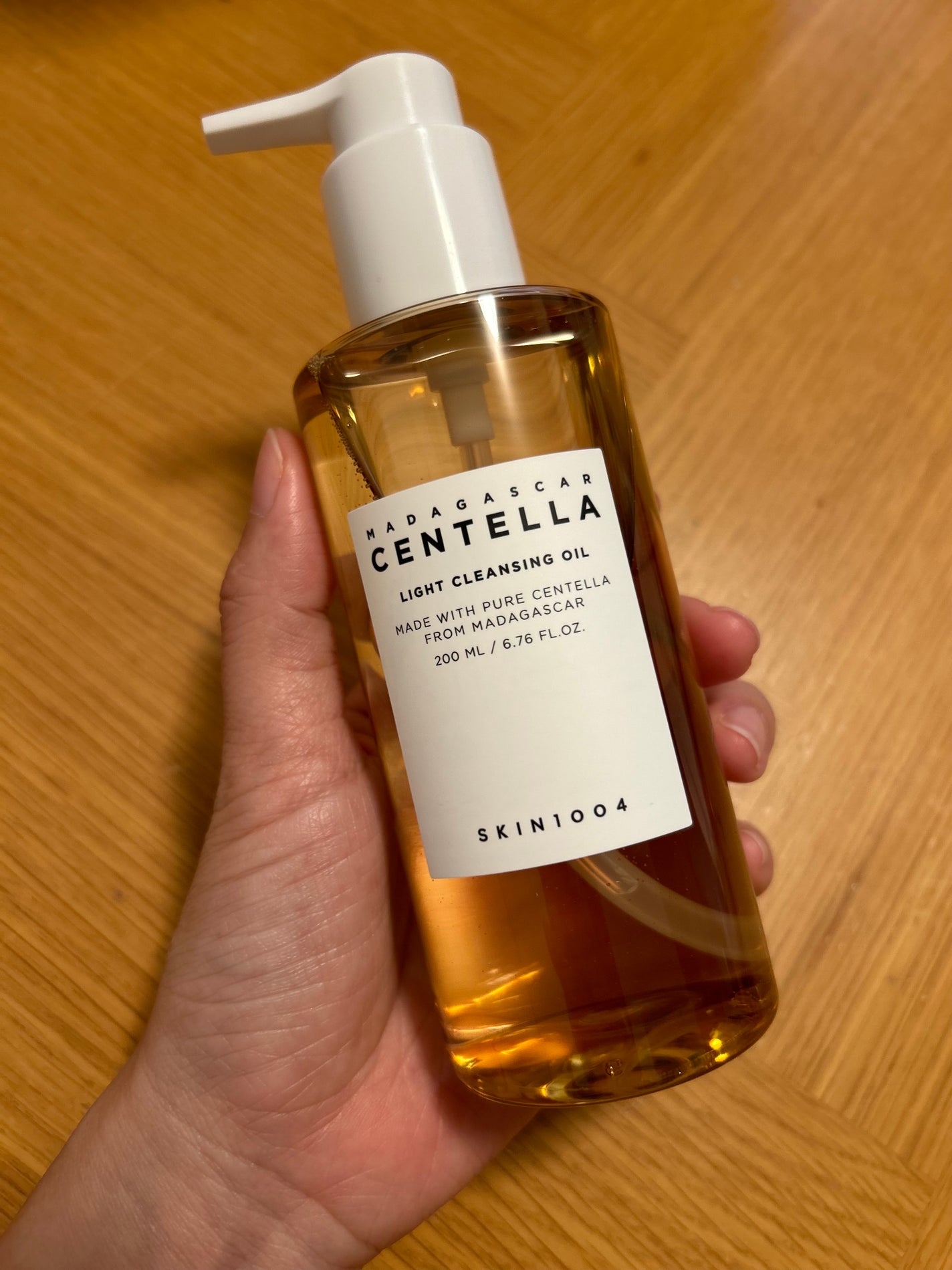 センテラ ライトクレンジングオイル/SKIN1004/オイルクレンジングを使ったクチコミ(1枚目)
