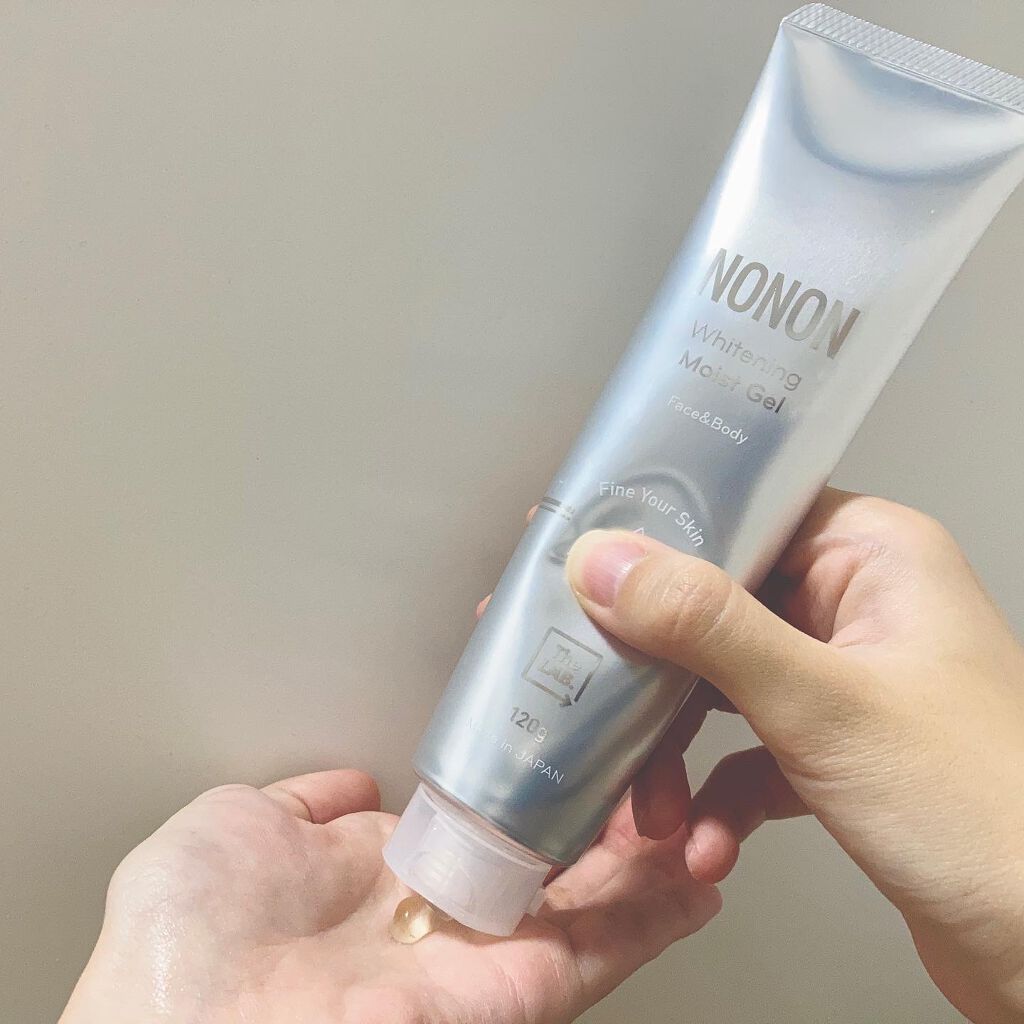 薬用ホワイトニングゲル/NONON(ノンノン)/美容液を使ったクチコミ（1枚目）