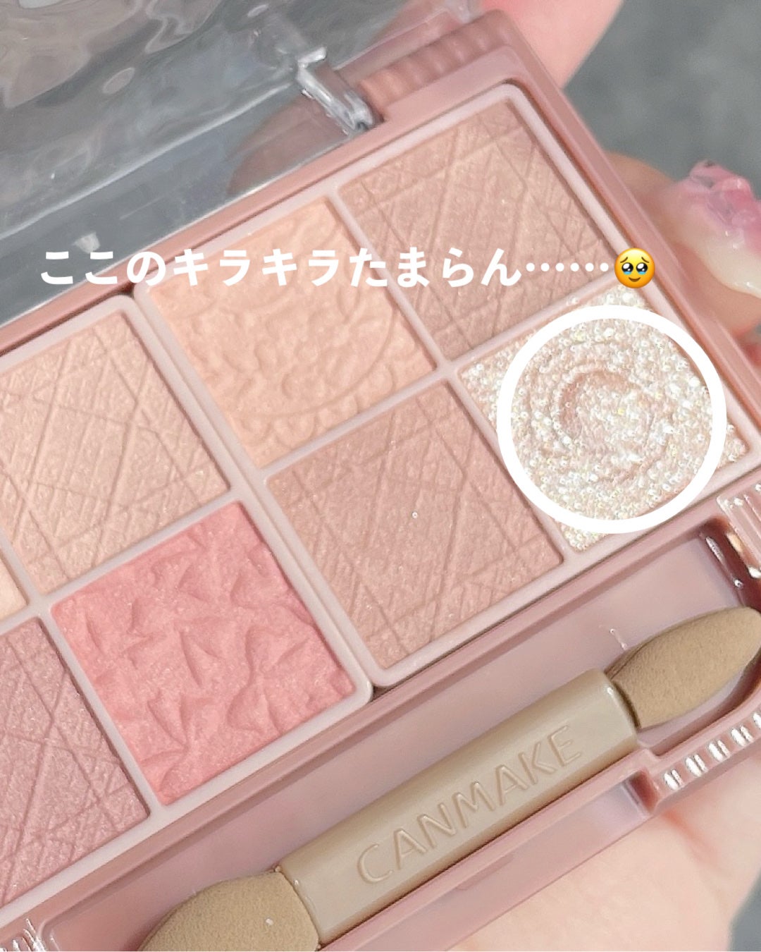 プティパレットアイズ(マットタイプ)/キャンメイク/パウダーアイシャドウを使ったクチコミ(3枚目)