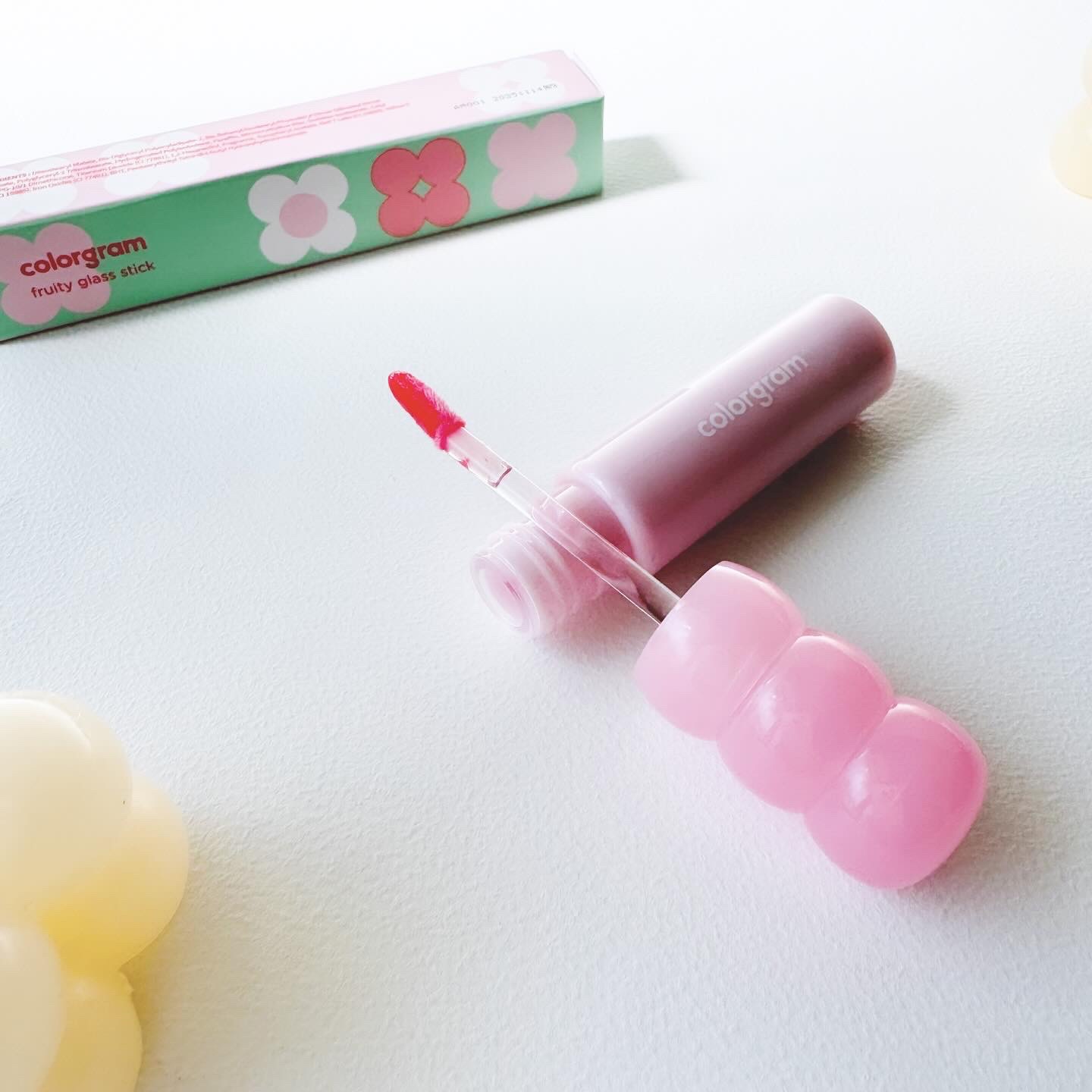 フルーティタンフルグラススティック/Colorgram/口紅を使ったクチコミ（2枚目）