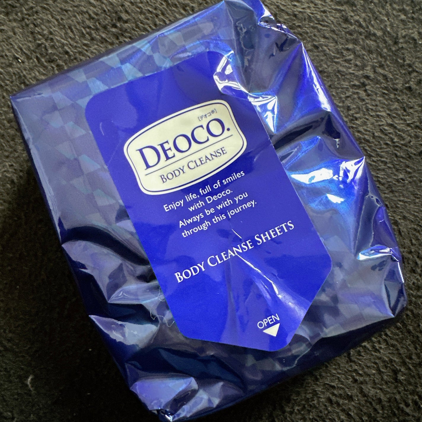 ボディクレンズシート/DEOCO(デオコ)/ボディシートを使ったクチコミ(1枚目)