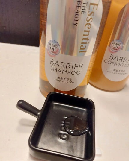 ザビューティ 髪のキメ美容素髪を守る バリアシャンプー/コンディショナー/エッセンシャル/シャンプー・コンディショナーを使ったクチコミ(2枚目)