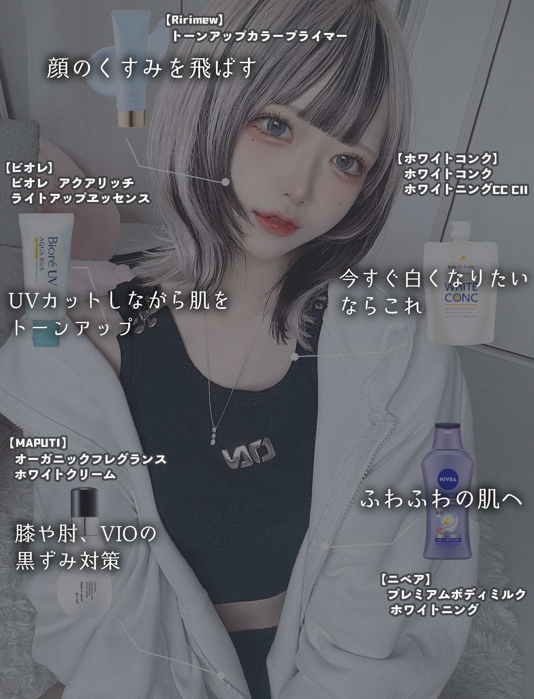 プレミアムボディミルク ホワイトニング【医薬部外品】		/ニベア/ボディミルクを使ったクチコミ（3枚目）