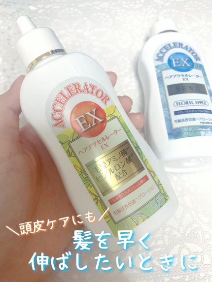 ヘアアクセルレーター EX シトラススカッシュの香り/加美乃素本舗/頭皮ローションを使ったクチコミ(1枚目)