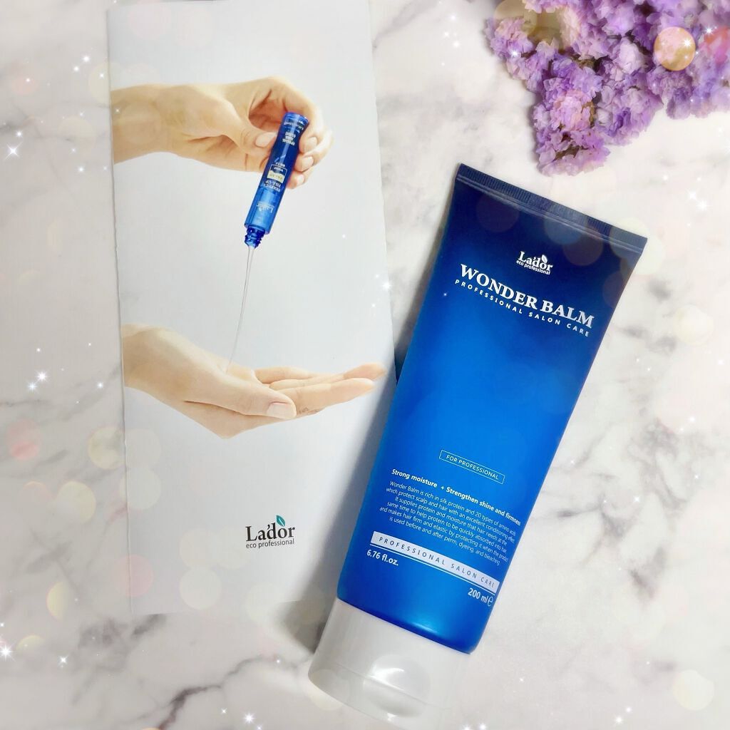 WONDER BALM/La'dor/洗い流すヘアトリートメントを使ったクチコミ(7枚目)