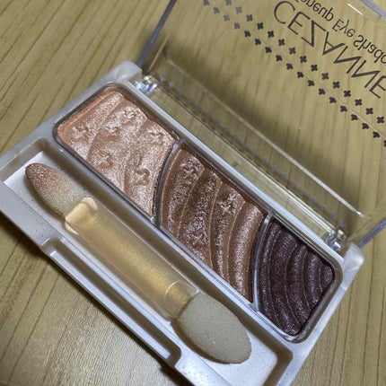 トーンアップアイシャドウ/CEZANNE/アイシャドウパレットを使ったクチコミ(1枚目)