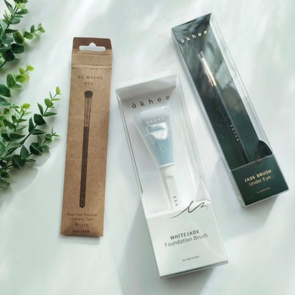 okhee 白玉ファンデーションブラシ/SOOA DOR/メイクブラシを使ったクチコミ(8枚目)