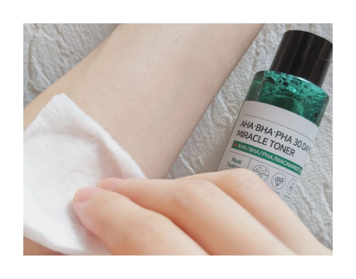 AHA·BHA·PHA 30デイズミラクルトナー/SOME BY MI/化粧水を使ったクチコミ(5枚目)