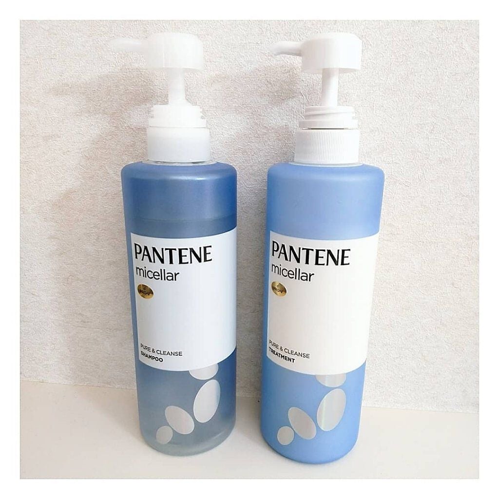 PRO-V ミセラー ピュア&クレンズ ノンシリコンシャンプー/トリートメント/パンテーン/市販シャンプーを使ったクチコミ(1枚目)