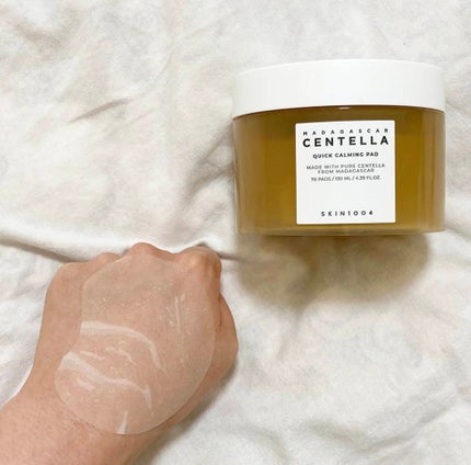 センテラ クイックカーミングパッド/SKIN1004/トナーパッドを使ったクチコミ(4枚目)