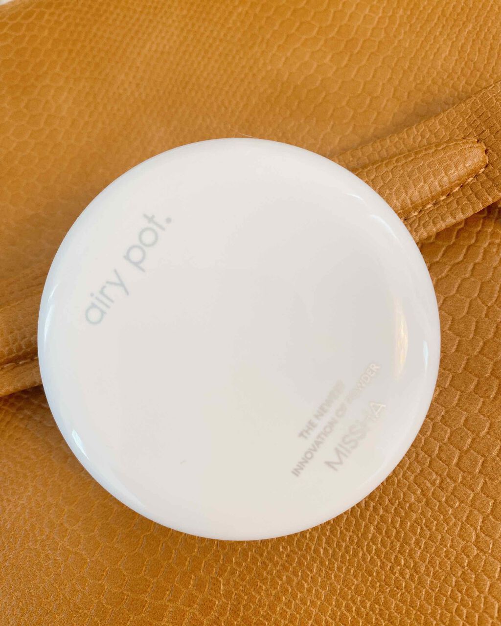 エアリーポット プレストパウダー/MISSHA/プレストパウダーを使ったクチコミ(1枚目)